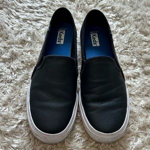 Women’s keds double decker leather shoes 9